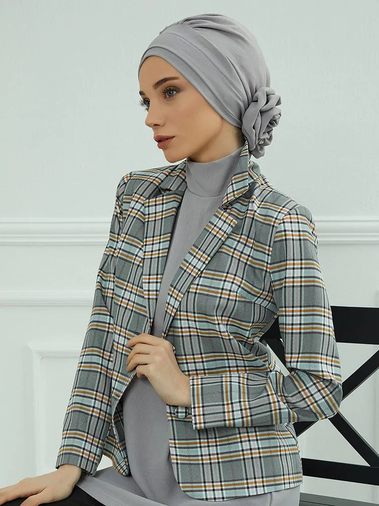 Islamische Hut Hijabs für Frau trend ige Blume Kopftuch Unter kappe Motorhaube Frauen muslimischen Turban Hut Damen Kopf wickel Bandana Schädel kappe
