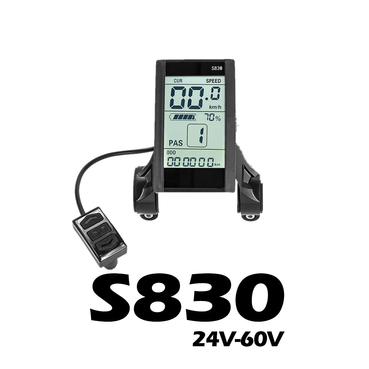 24V 36V 48V 60V Electric Bike Brushless Controller with LCD Display E-bike Accessories Parts E-Scooter 500W S886 S830 G51 S866