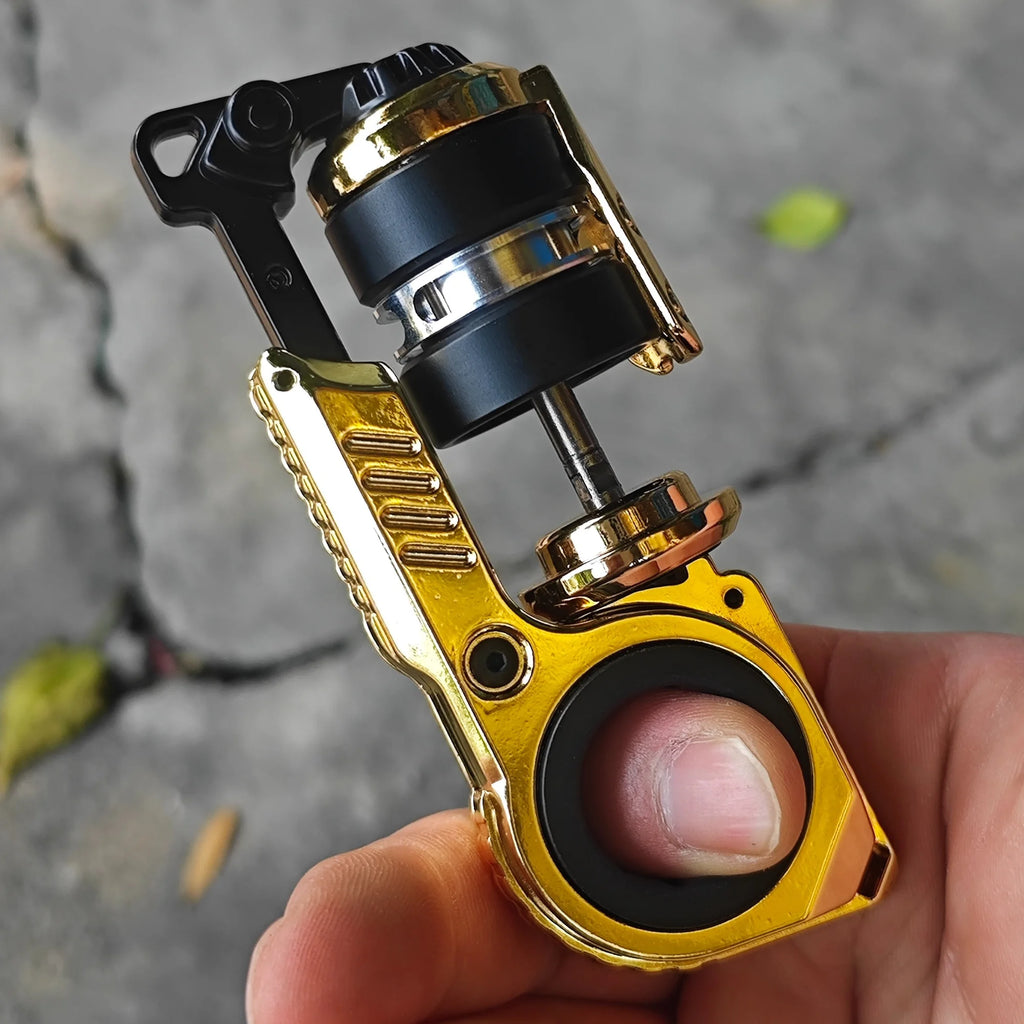 EDC Fidget Sliders Fidget Toys Tuning Fork Magnetic Push Egg Mechanical Ratchet Crisp Sound Cyber Core Multi-functional Toys
