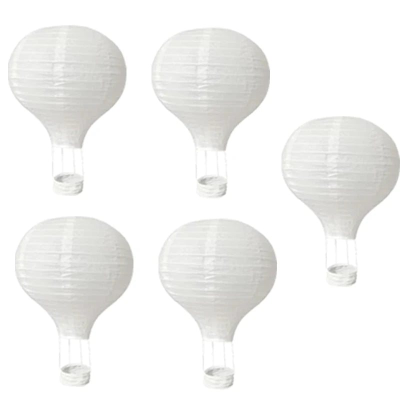 1/3/6Pcs White Paper Lantern Decoration Set, for DIY Crafts, Weddings, Birthdays, Engagements, Baby Showers, Parties, Home Classroom Decoration - No Electricity Required - Multifunctional Seasonal Decoration for Holidays Like
