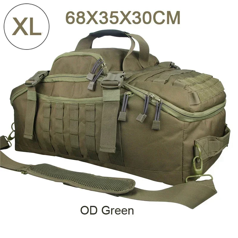 25L 45L 80L Large Duffle Bag Tactical Backpack Outdoor Camping Bags Molle Men Backpacks Travel Bag for Hiking