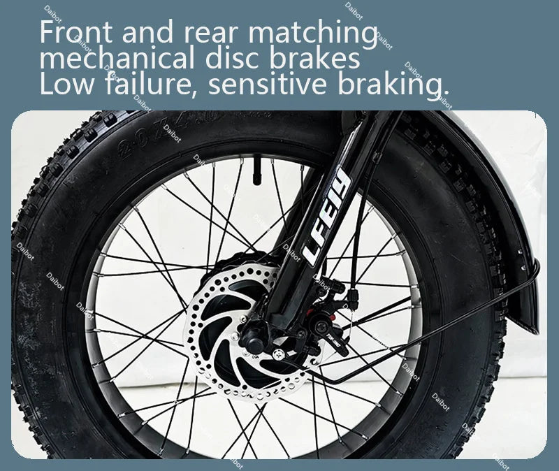 20 Inch Fat Tire Electric Folding Bicycle For Adults 48V 500W Electric Tricycles 3 Wheel Electric Cargo Bike For Women Man Ebike