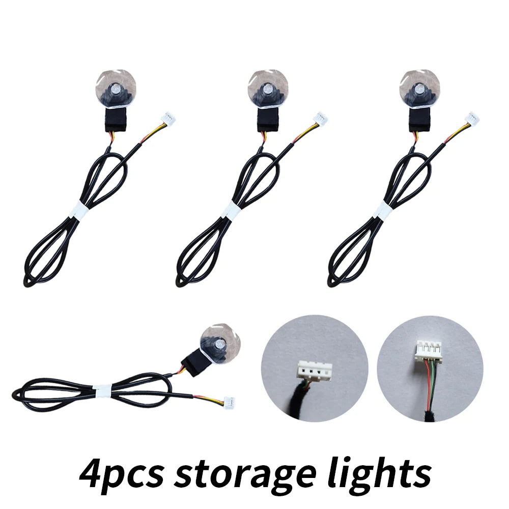 "Magic lantern" Symphony Ambient Light Accessories Full Colors Streamer Rainbow Parts 3 pin 3 wires LED Interior Mouldings
