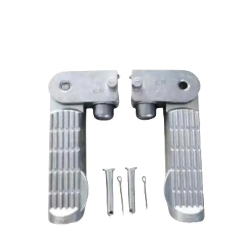1Pair Aluminum Alloy Ebike Pedal Set Foot Rest Foldable Footrest Pedal Replacement For Electric Bicy