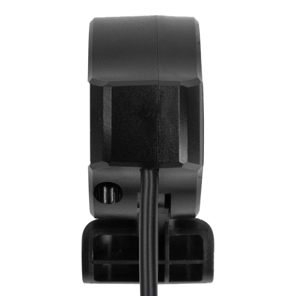 Thumb Throttle Electric Bike 130X Thumb Throttle ebike 24V 36V 48V 60V 72V 3 Pin Waterproof/WP Plug Connector Electric Scooter