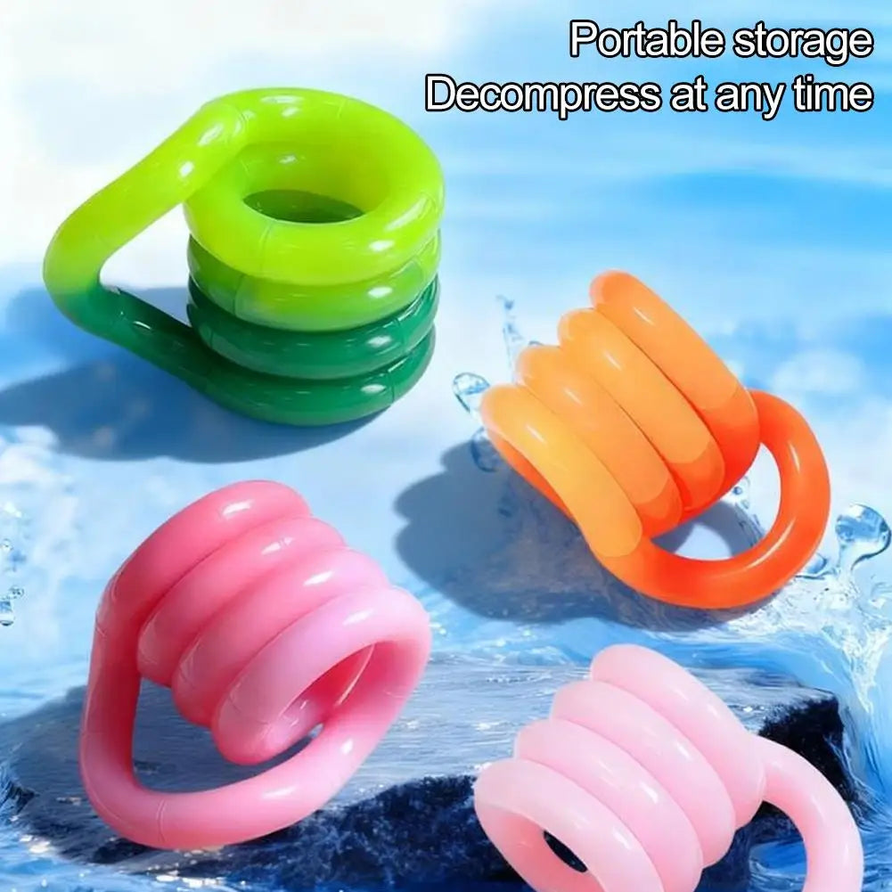 Twisty Fidget Toys Twist And Spin Sensory Toys Changes Color With Temperature For Kids Adults Stress Relief Toys