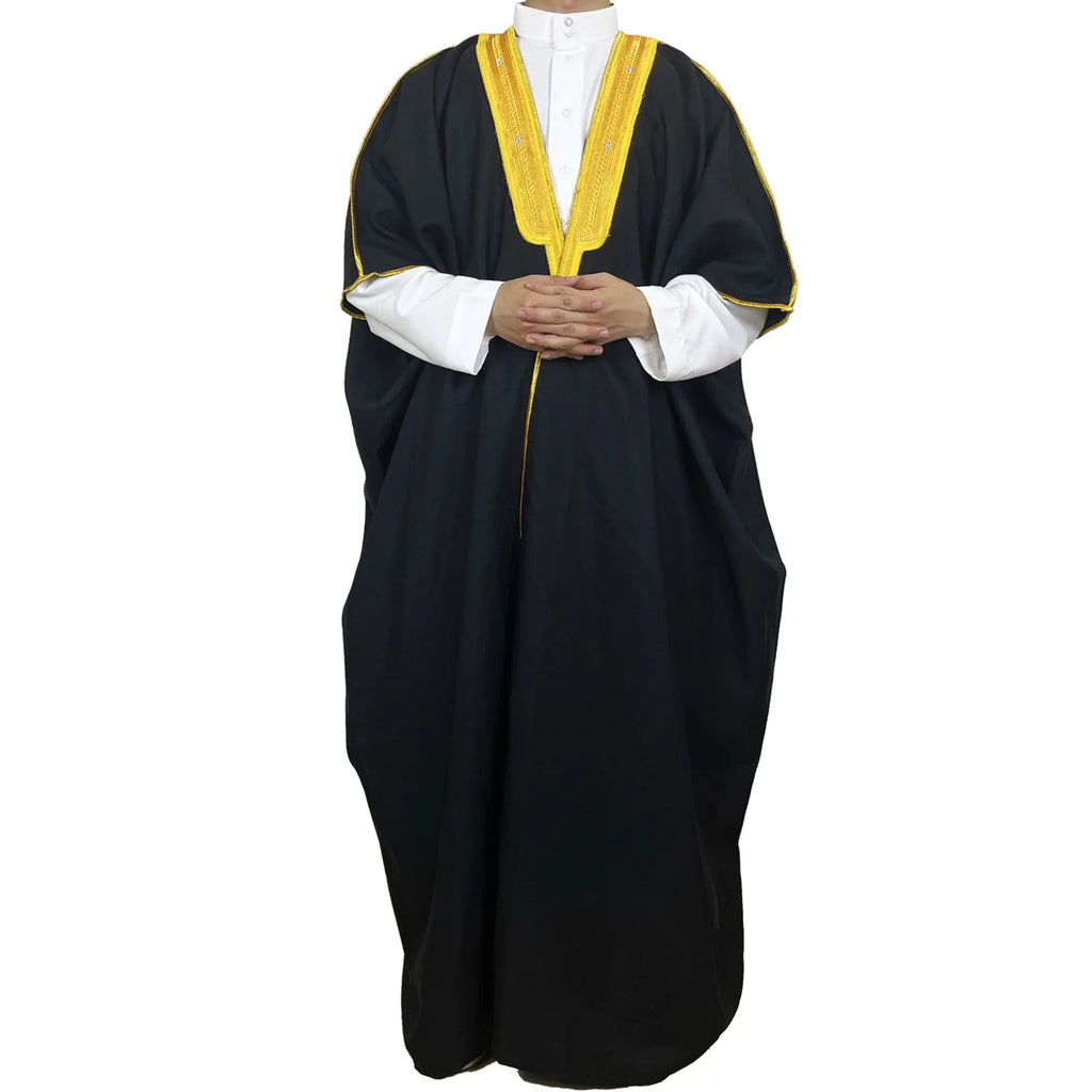 Islamische Dubai Saudi Abayas Gebet Abaya Naher Osten Herren Robe Muslim Kleid Kimono Dishdasha Kleidung Kaftan Ramadan Jubba Thobe
