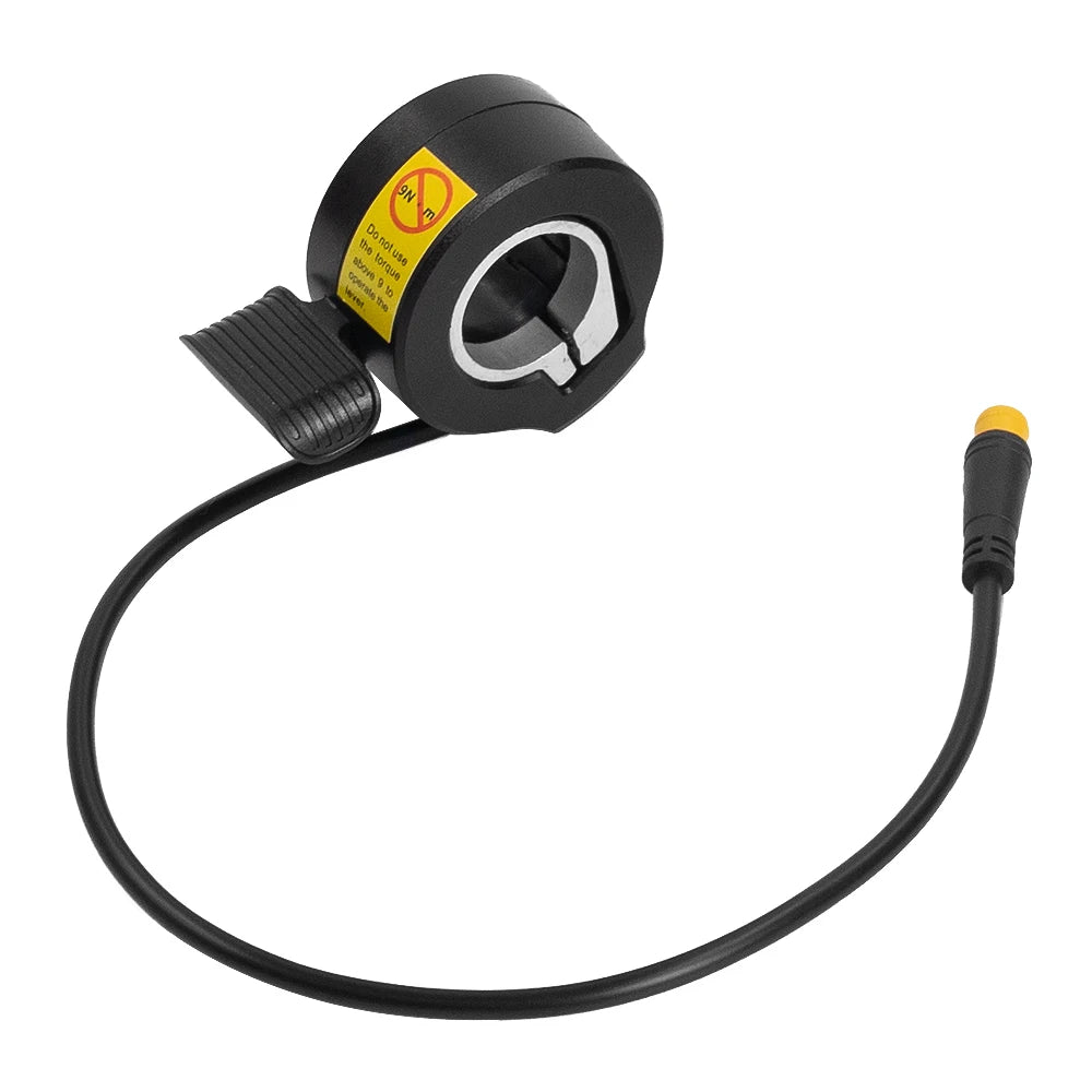 Thumb Throttle Electric Bike 130X Thumb Throttle ebike 24V 36V 48V 60V 72V 3 Pin Waterproof/WP Plug Connector Electric Scooter