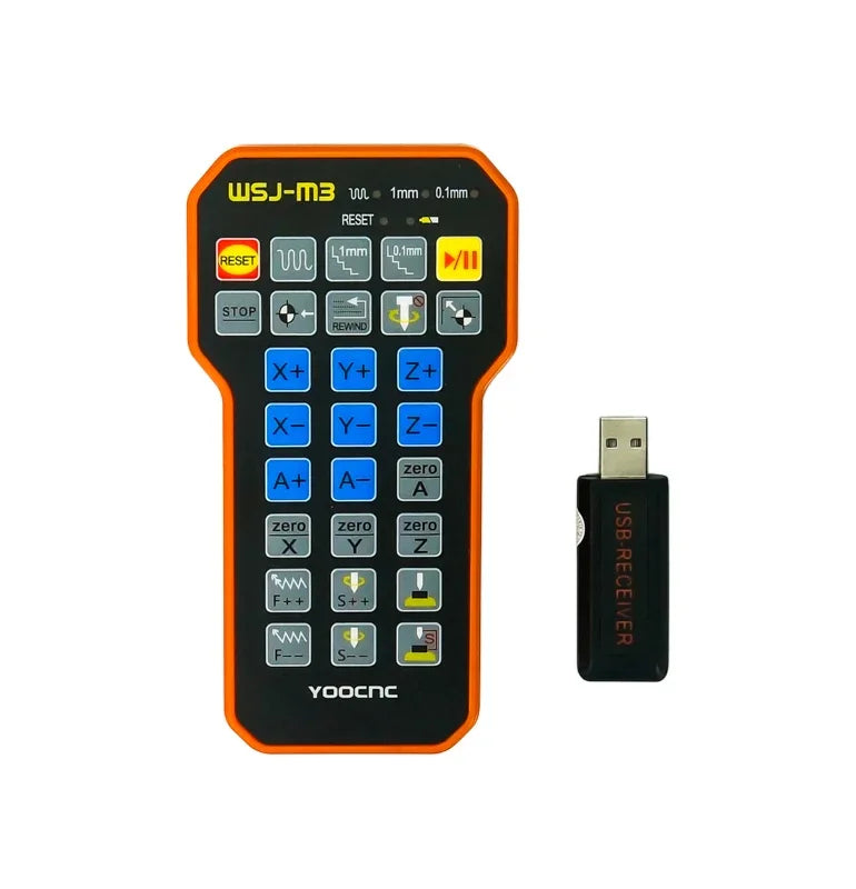 Drahtlose Hand Rad Holz Gravur Schneiden Fräsen Maschine Verwenden USB Fernbedienung Handrad Mach3 MPG Metall Graveur Cutter Werkzeug