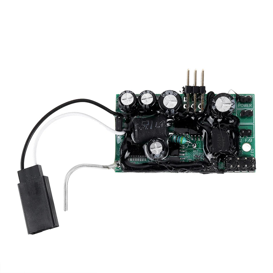ABZDD Soundsystem Sender Empfängerplatine Horn Upgrade Zubehör für WPL D12 C24 B24 B36 MN D90 RC LKW Autoteile,B