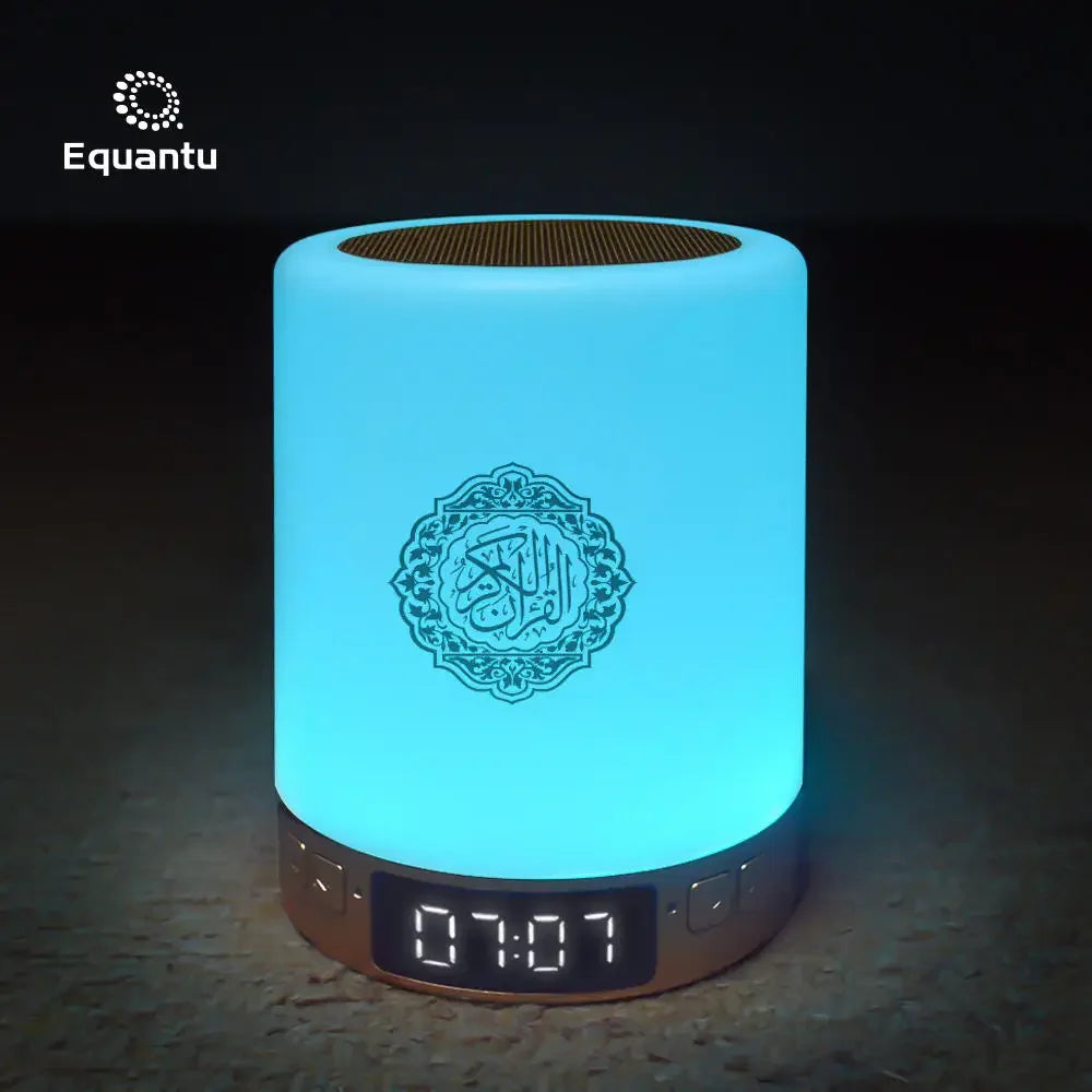 Koran Azan Islamischer Muslimischer Koran Arabischer Ramadan Kabelloser Bluetooth-Lautsprecher Tragbare Helle Nachtlampe Heilige Lampe Arabischer Islam Sound