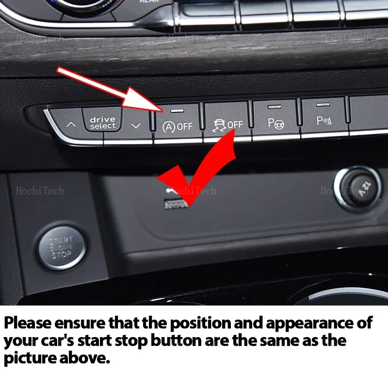 Für Audi A4 S4 RS4 B9 2016-2024 Auto Automatische Start und Stop Motor Aus Gerät Control Sensor Auto stop Canceller