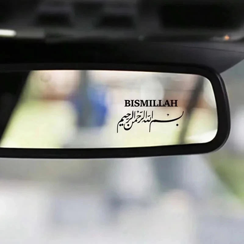 Classic Black Font Design Combining English Text And Elegant Islamic Arabic Script