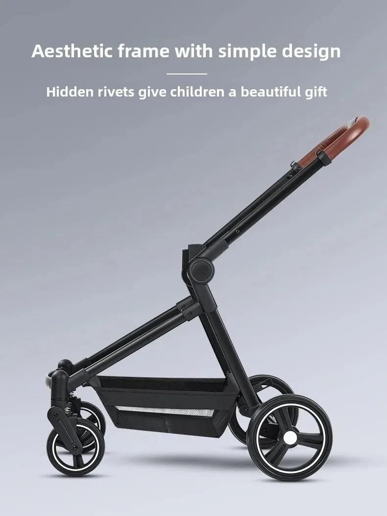 2026 Foldable Multifunctional Twin Stroller Convertible Lightweight Baby Bike EU Shipping