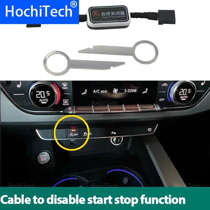 Für Audi A4 S4 RS4 B9 2016-2024 Auto Automatische Start und Stop Motor Aus Gerät Control Sensor Auto stop Canceller
