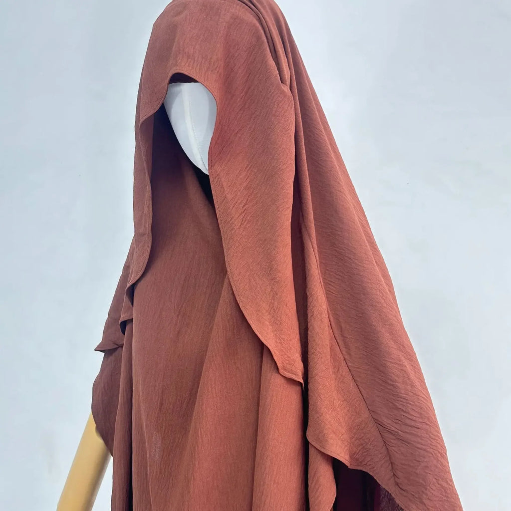 Eid Muslim Khimar Women Hijab Islamic Dubai Scarves Turban Arab Headdress Ramadan Morocco 2025 Praying Long Hijabs Headscarf