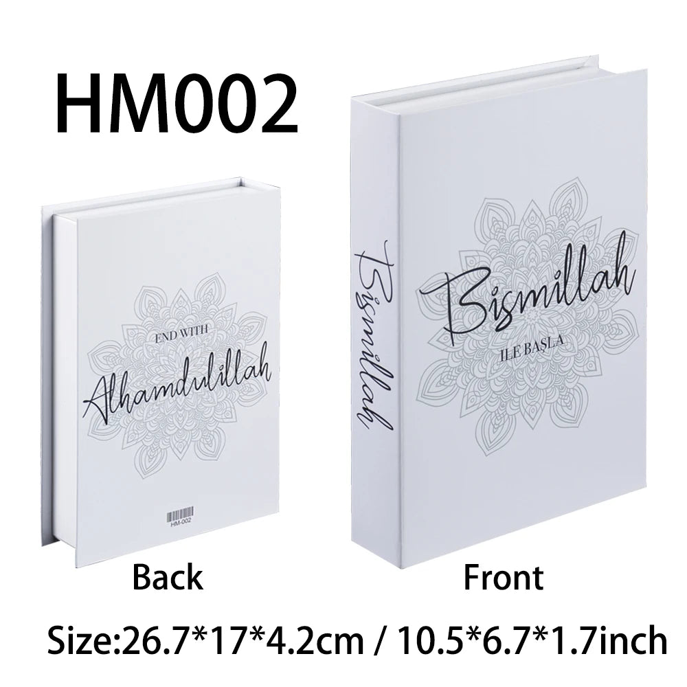 Islamic Serie Fake Book Boxs for Coffee Table Decoration Living Room Fashion Prop Books Home Decoration Model Room Accessories