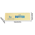 Butter Stick Fidget Toys Squishy Elastic Cheese Stick Funny Decompression Stress Anxiety Relief Game Squeeze Prank Toy