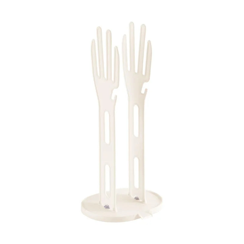 1PC Kitchen Glove Stand Holder Rubber Glover Dryer Rack Towel Holder Drain Countertop Storage Rack Kitchen Sink Accessories Tool