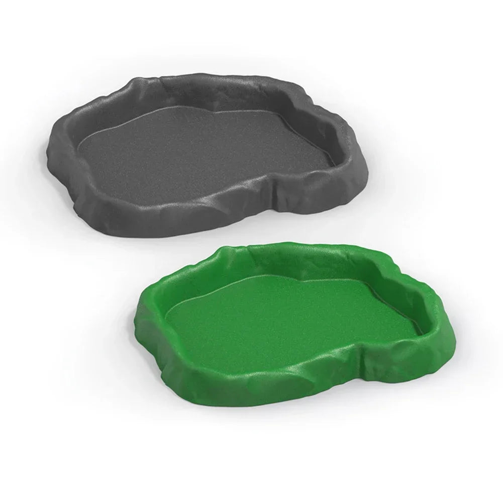Crawler Pet Feeder Basin Reptiles Amphibians Drinking Feeder Turtle Tortoise Scorpion Lizard Crab Bowl Small Pet Supplies