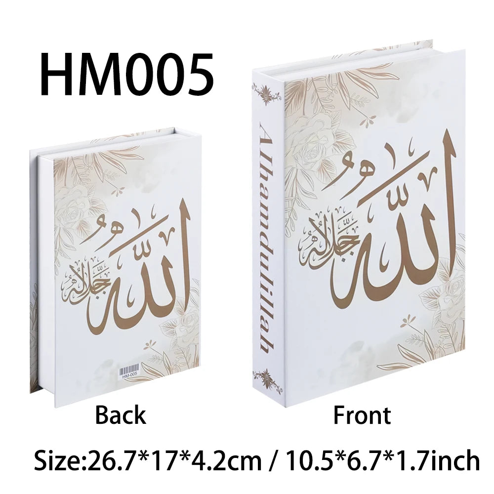 Islamic Serie Fake Book Boxs for Coffee Table Decoration Living Room Fashion Prop Books Home Decoration Model Room Accessories