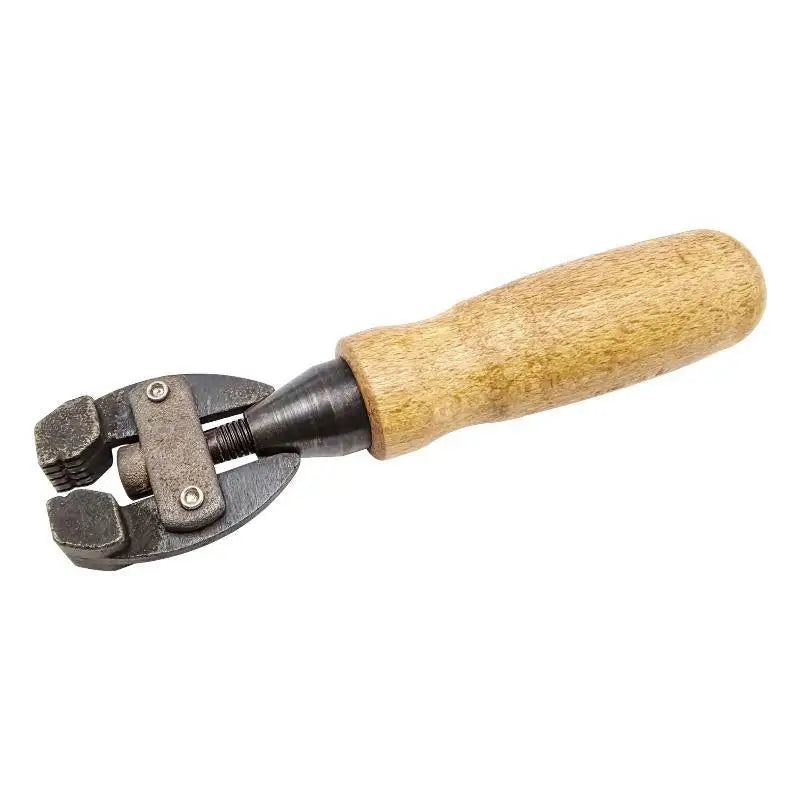 Handklemme mit Holzgriff, Halterung für Schmuck: Handwerkzeug für Goldschmiede, Drehbarer Schraubstock für Bankarbeiten