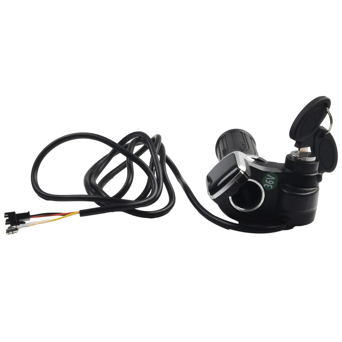 36/48V E-Bike Throttle Accelerator Electric Scooter Grip Handlebar With LED Display Electric Bicycle Accessories