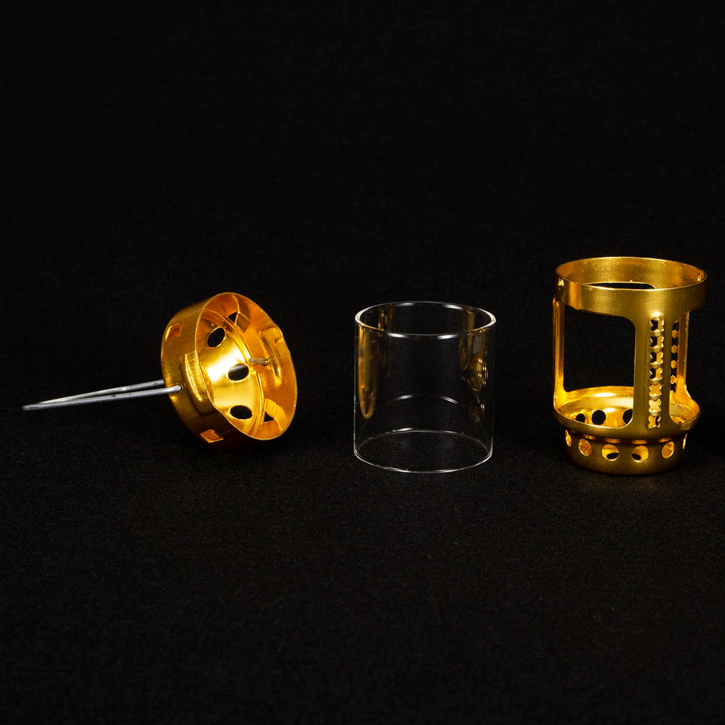 Candle Lantern Mini Bright Aluminium Alloy Brass Night Fishing Hanging Candle Lamp Outdoor Camping Angling Candle Lamp