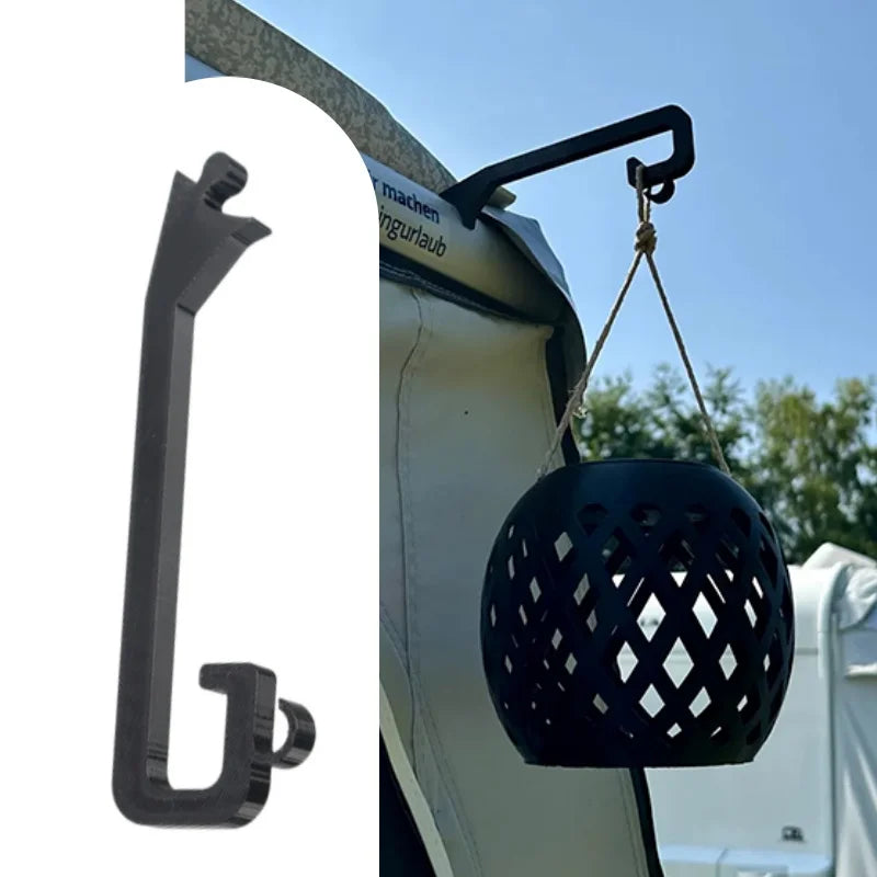 1pc Lantern Stand Holder Hook For Wigo Canopy Wave Structure Outdoor Camping RV String Lights Hanger DIY Decor Accessories