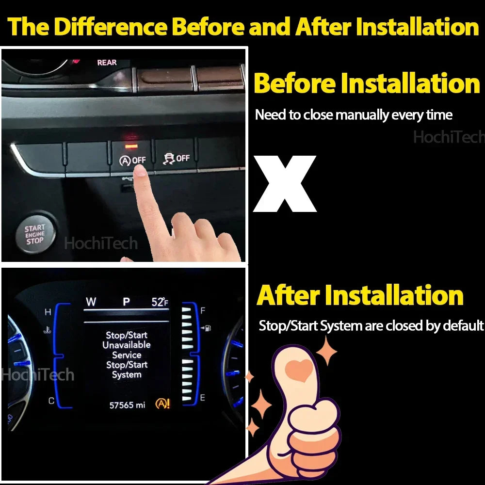 Auto Automatischer Start und Stop Engine Off Device Control Sensor Auto Stop Canceller für Audi A5 S5 RS5 F5 2nd 2017-2024