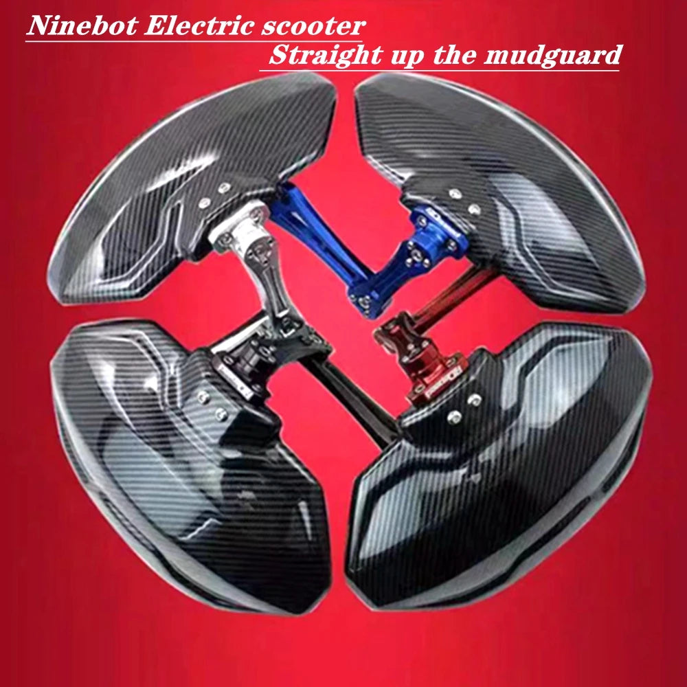 For Ninebot N70/N80C/E70/E80/E90/E100/E125/E200P/M95C E-scooter Modify Carbon Fiber Aluminium Alloy Rear Mudguard Accessories