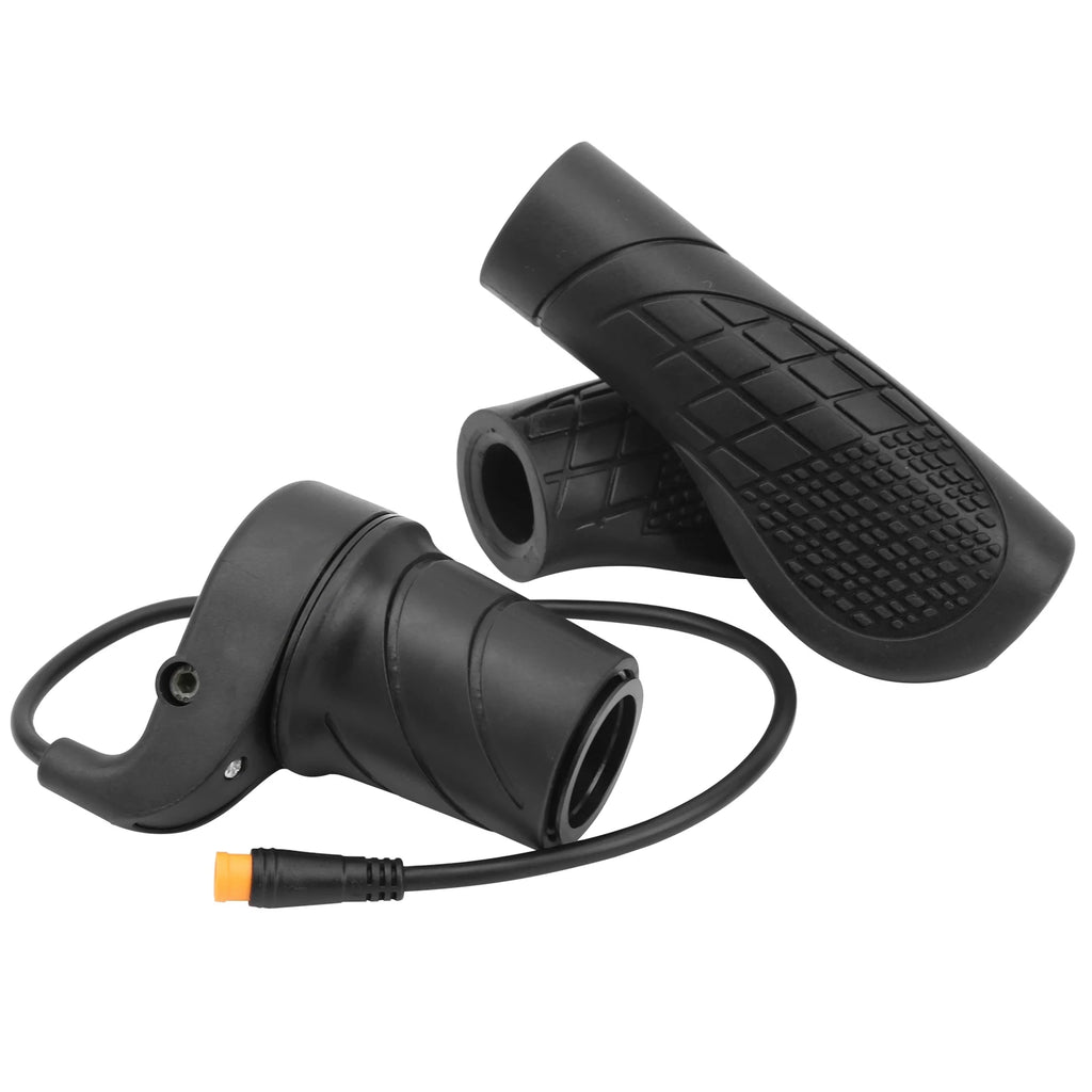 Electric Bike Half Twist Throttle Right Handle Throttle E-Bike Half Waterproof Connector for Electric Scooter Part
