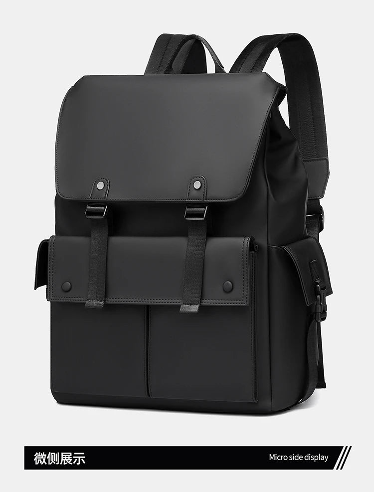 Leichter 15,6-Zoll-Laptop-Rucksack, wasserdicht, multifunktional, Reise-, Wander-, Schulrucksack, Mochila für Herren, Business, mit mehreren Taschen