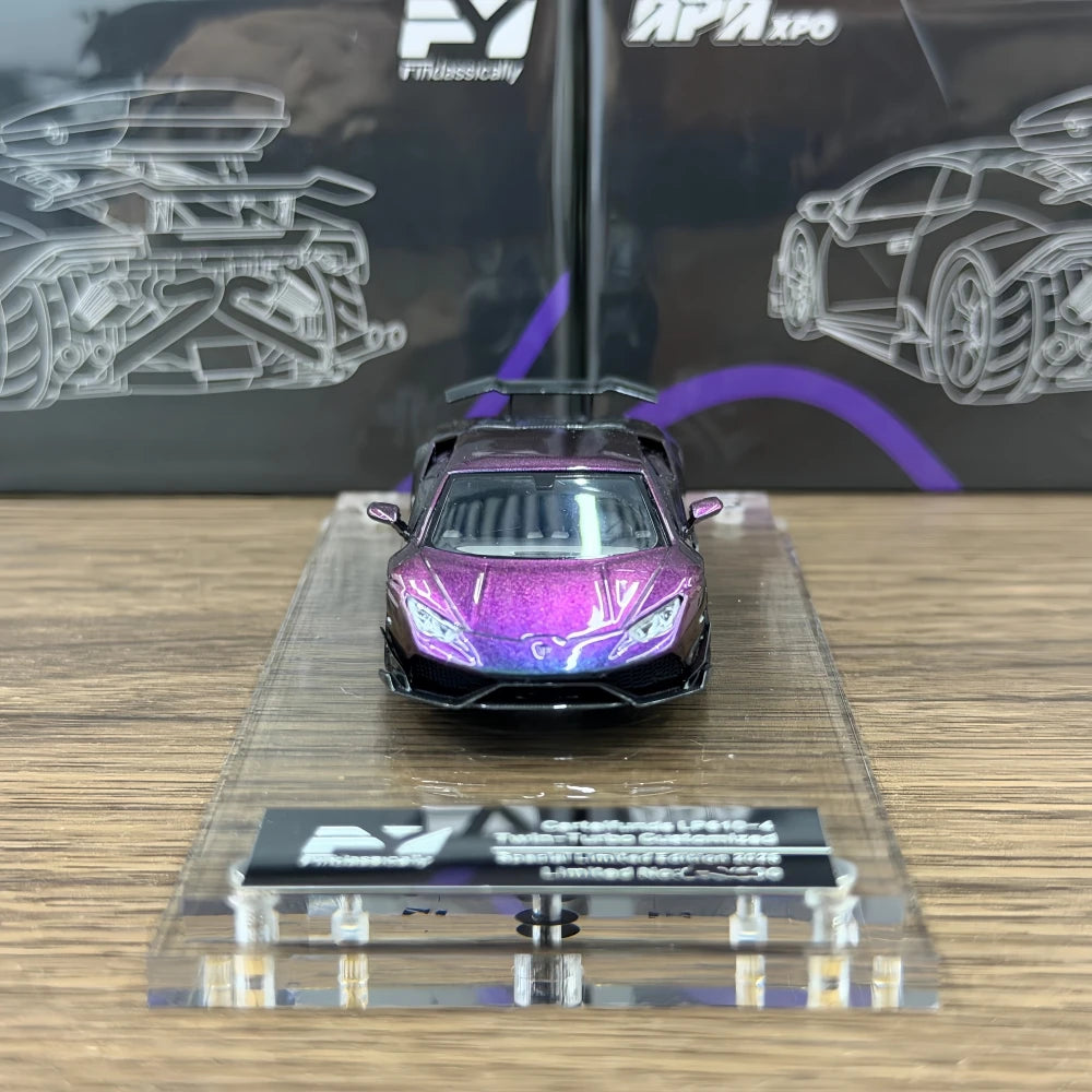 Findclassically 1:64 LP610 extreme modification Diecast Model Car