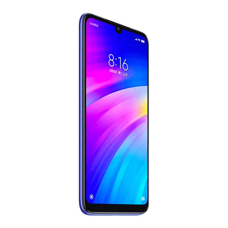 Xiaomi Redmi 7 Cellphone with Phone Case, Dual SIM Solt Cellphone Android Cell Phone Dual Camera Used Phone
