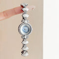Mermaid Women's Watch Light Luxury Niche Diamond Bracelet Quartz Watch Fashion High-end Gift