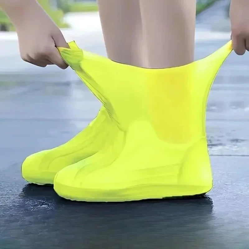 Rain Shoe Protector Dust Travel Gear Rain Boots for Children Waterproof Boot Silicone Rubber Use Outdoor Rainy Household Day