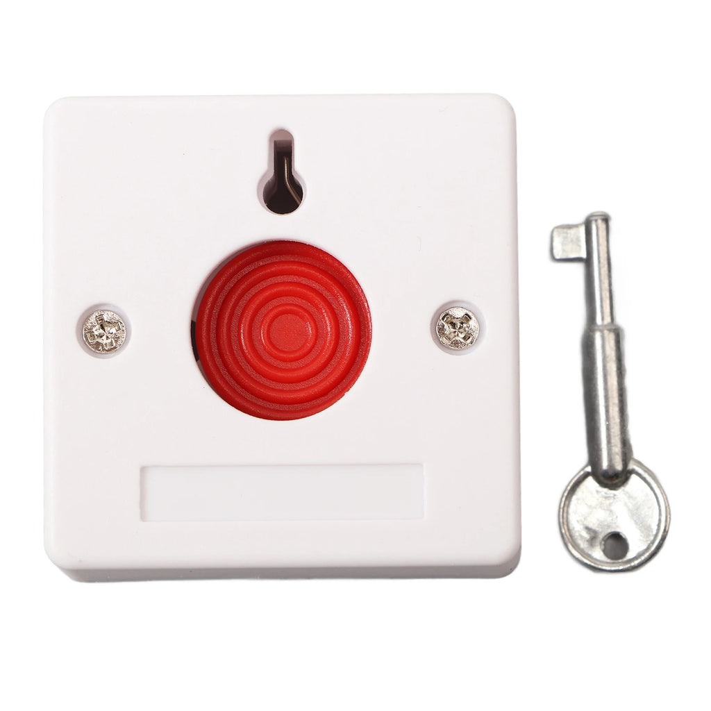 250V Key Reset Emergency Panic Button Efficient Safety Alarm Push Button For Industrial Security Protection