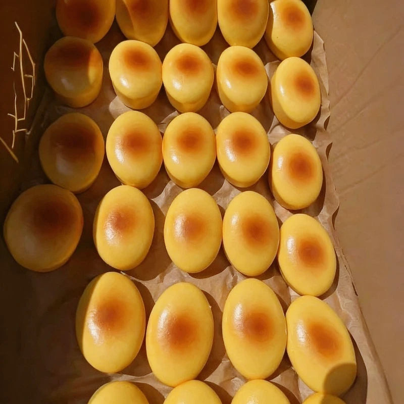Kawaii Squishy Mini Cheese Cake Shaped Squeeze Toys Soft Simulation Food Fidget Toy Stress Relief Decompression Toy Party Gift