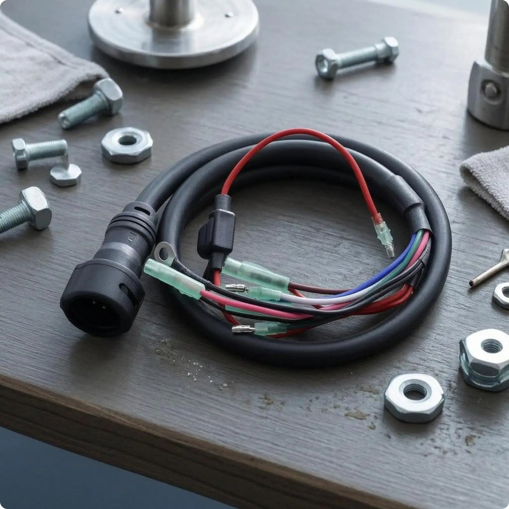 Switch Wiring Harness Assembly Multi Connector Design Outboard Engine Wiring Harness Marine Engine Cable Assembly