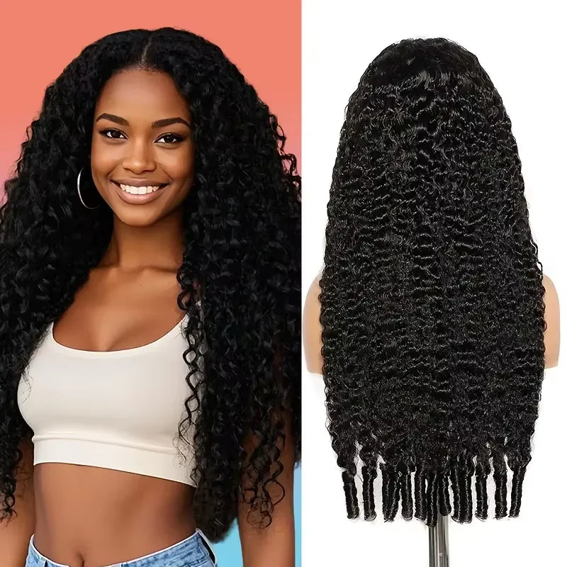 Burmese Curly Human Hair 13x6 13x4 Transparent HD Lace Front Wig 7x6 HD Lace Pre Plucked Wig For Women 40 42 Inches Remy Hair Natural Color Wigs