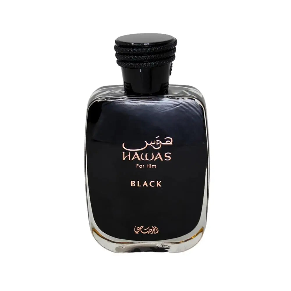 Original Arabic Perfume RASASI HAWAS BLACK For Men Eau De Parfum Hair and body spray 100ML Arabian women's perfume Eastern-Middle Eastern fragrance long lasting fragrance Cologne Pheromone Portable