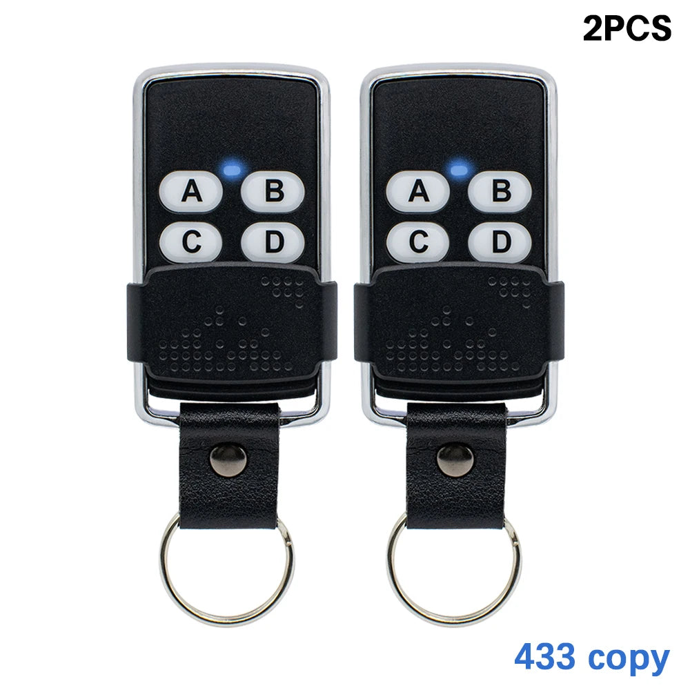 Copy 433.92mhz Fixed Code Remote Control 433mhz 4Buttons Garage Gate Door Opener