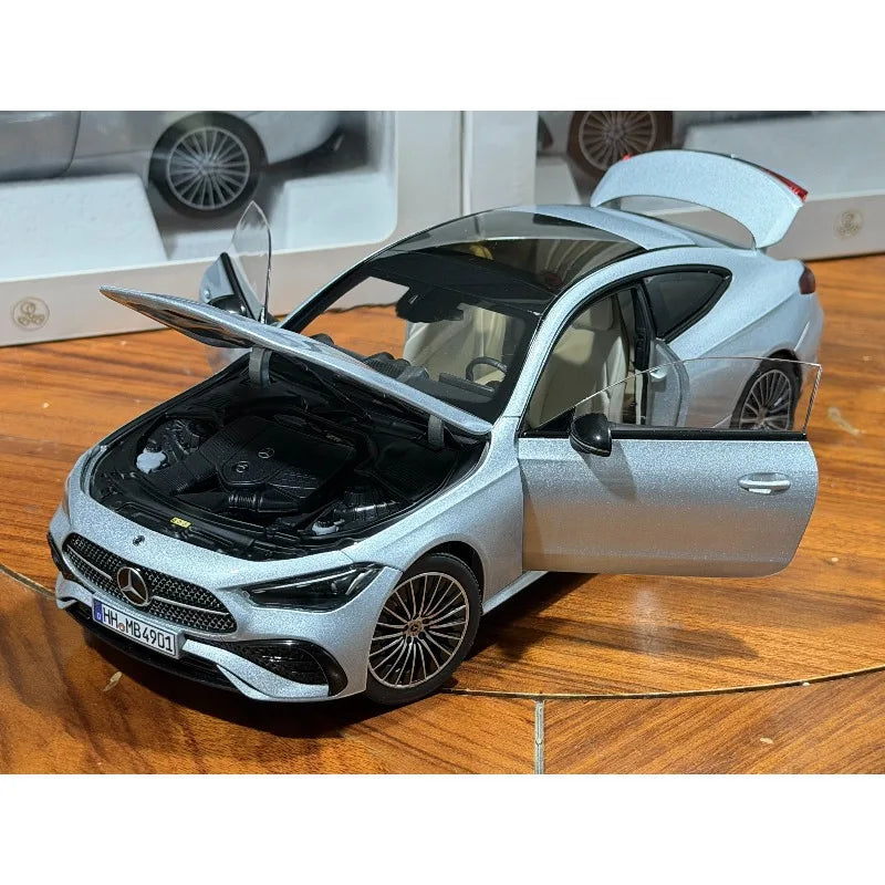 Diecast 1:18 Scale NOREV BENZ CLE C236 2024 Coupe Alloy Car Model