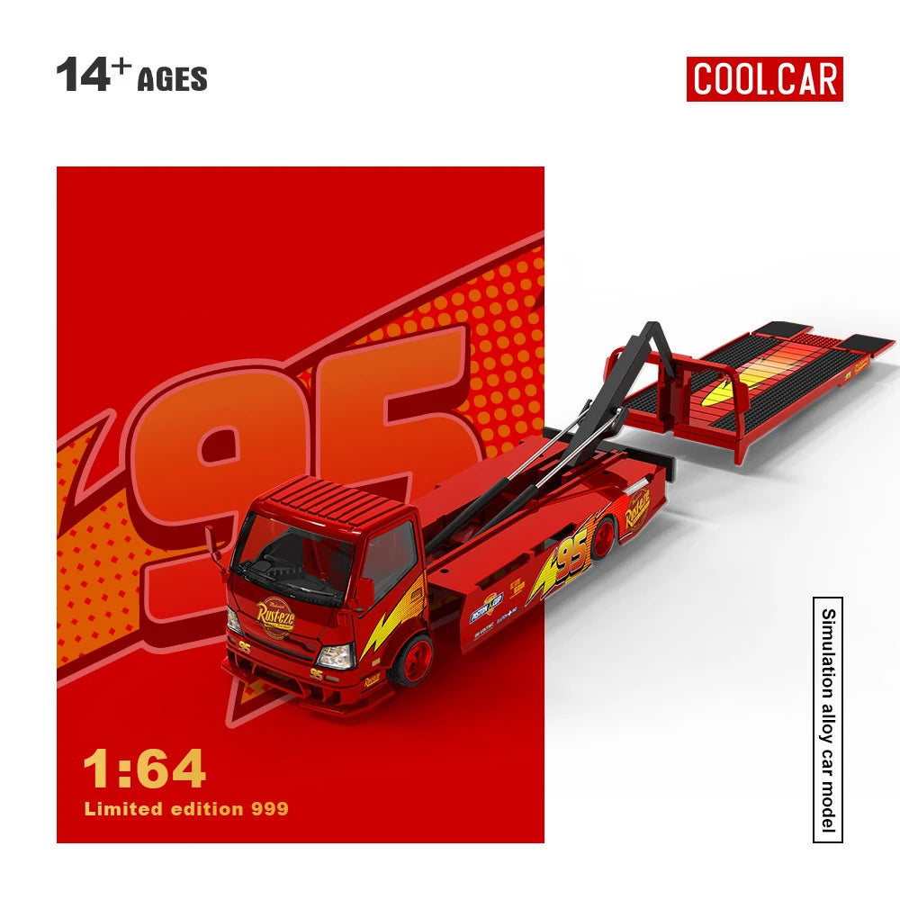 Cool Car 1:64 H300 /Beetle Red Painted Simulation Alloy Car Model for Collection&Display&Gift