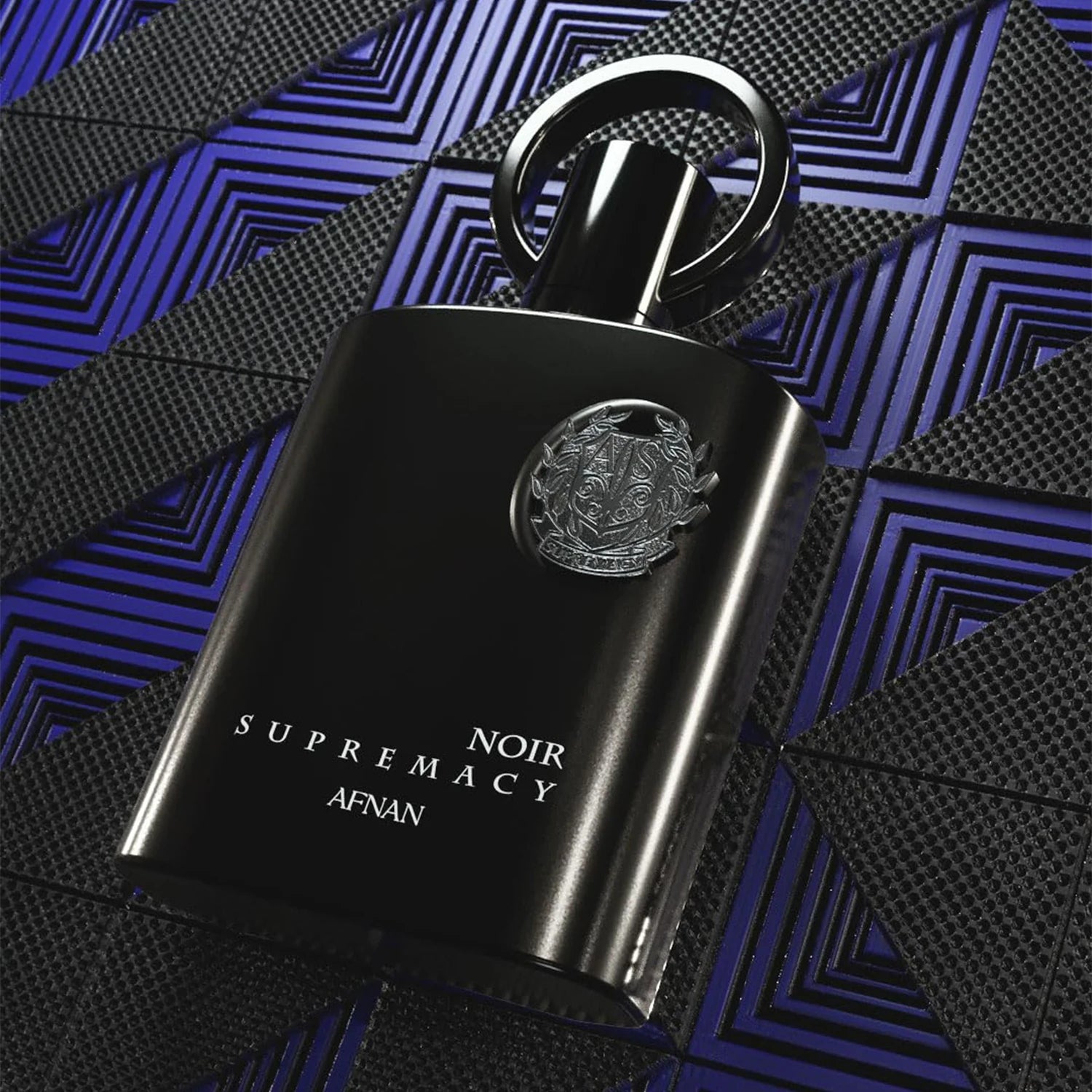 Afnan Supremacy Noir Eau de Parfum Spray for Men – Warm Woody Vanilla & Spicy Amber Scent, Khair Wood & Whipped Vanilla, Long-Lasting Luxury Fragrance, Perfect Gift, 3.4 fl oz / 100 ml