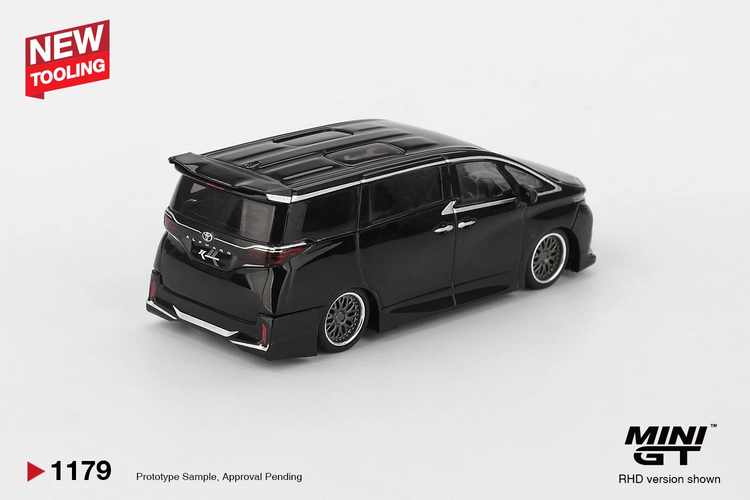 MINIGT 1/64 Toyota Alphard Vellfire 40 KUHL MGT01179-CH Cars Alloy Diecast Metal Model Kids Toys Boys
