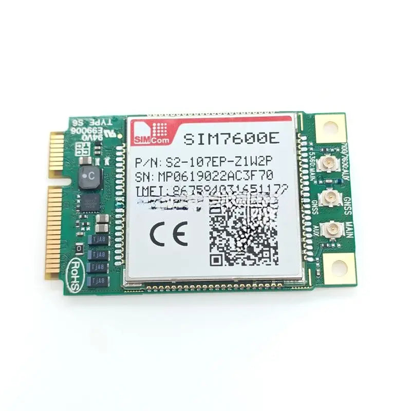 Original Wholesale SIMCOM SIM7600 MINIPCIE SIM7600E-PCIE LTE CAT1 Module wireless IOT 4G module for Europe/Middle East/Africa