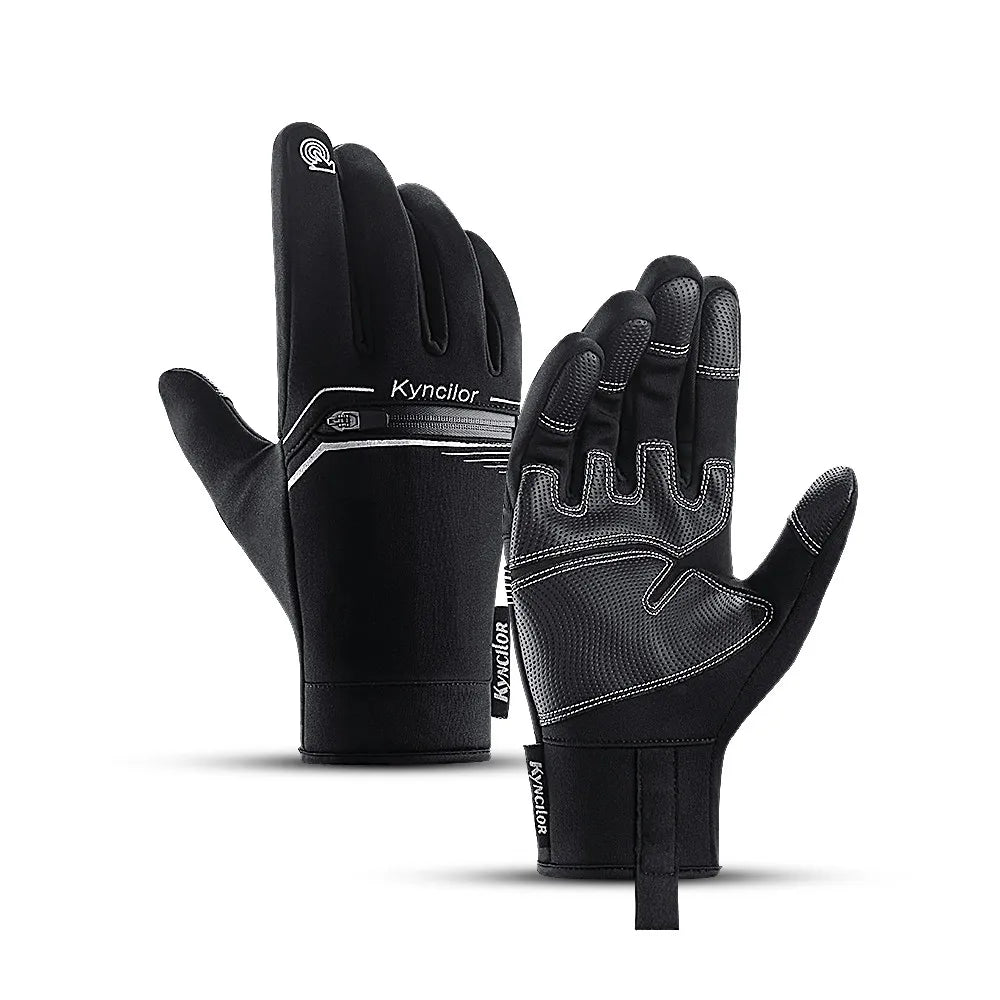 Winter Cycling Gloves Men Women Waterproof Windproof Touch Screen Bike Warm Gloves Cold Weather Running Sports Hiking Ski Mitten