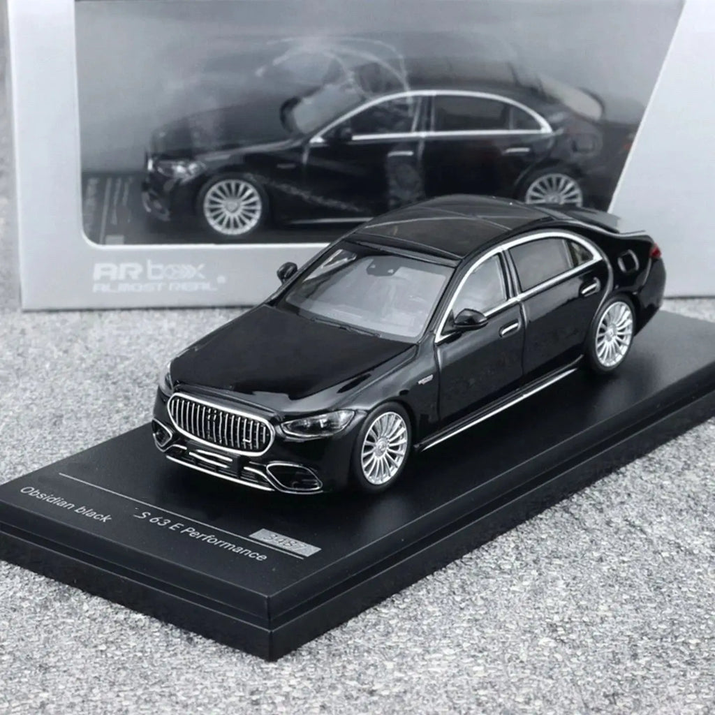 Pre-sale AR Box 1:64 Luxury Performance Sedan for W223 S63 7th Gen Alloy Diecast Collectible Gift